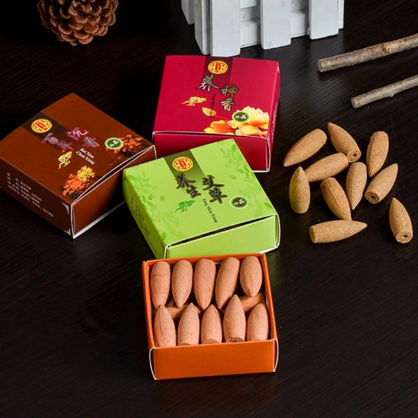 ZenFlow Backflow Incense Cones – 80pcs Luxury Gift Set