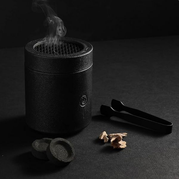 Dar Luxe Smart Portable Electric Bakhoor Burner BK-108 – Smokeless, Rechargeable Incense Diffuser