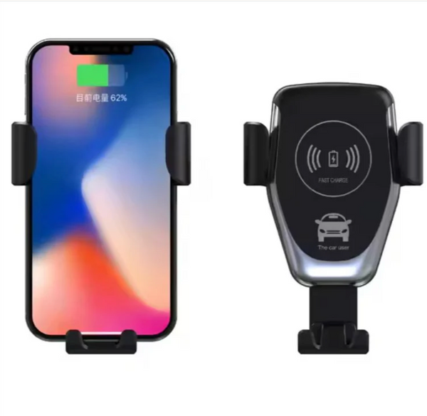 Smart Auto-Clamp Wireless Car Charger — 10W Fast Charge, Touch-Sensor Mount | Dar Luxe