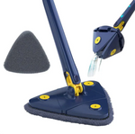 360° Rotating Self-Wringing Mop — Hands-Free Squeeze, Reach Every Corner