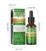 Rosemary Hair Growth Essential Oil — 100% Pure, Strengthens & Thickens Hair