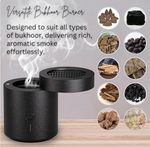 Dar Luxe Smart Portable Electric Bakhoor Burner BK-108 – Smokeless, Rechargeable Incense Diffuser
