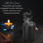Dar Luxe Smart Portable Electric Bakhoor Burner BK-108 – Smokeless, Rechargeable Incense Diffuser